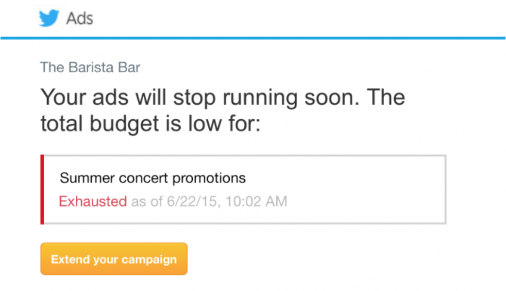 Manage Twitter Ads on the go