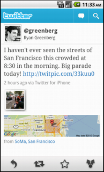 Twitter for Android: Update available