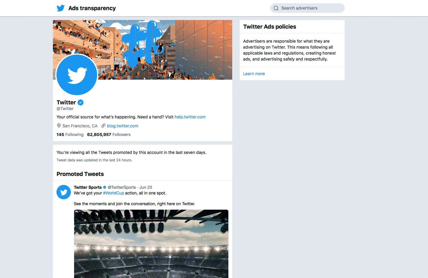 Twitter Sets Up Ads Transparency Center 1 | Digital Marketing Community
